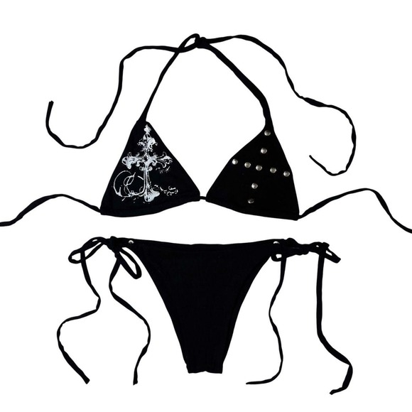 Other - handmade grungy bikini set